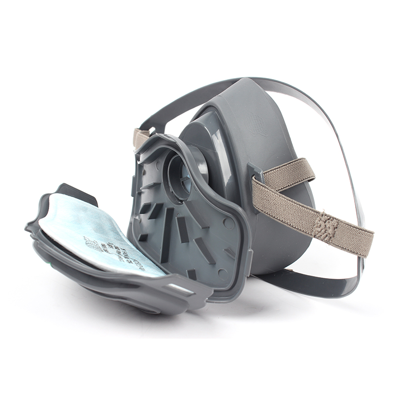 地球2060橡膠半面罩防毒面具圖片4