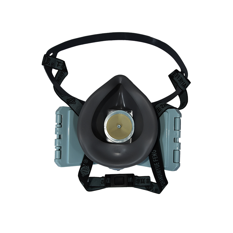 地球3200A硅膠半面罩防毒面具圖片1