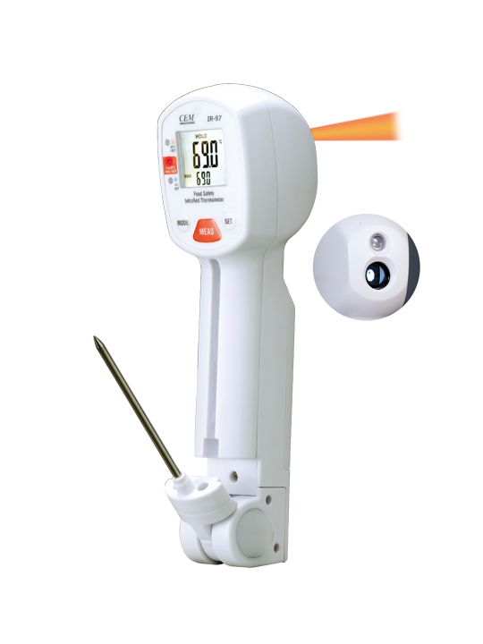 華盛昌IR-97多合一食品專用紅外測溫儀圖片2