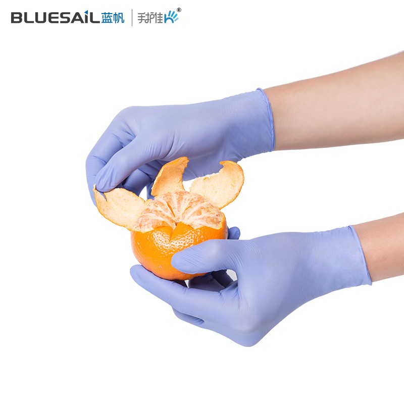 藍帆醫療N2992防水防油一次性丁腈手套圖片3 藍帆醫療N2992防水防油一次性丁腈手套圖片3