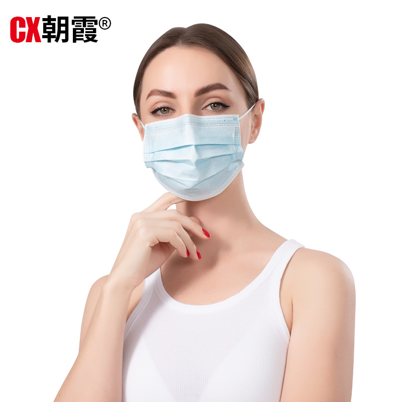 朝霞平面一次性口罩圖片1 朝霞平面一次性口罩圖片1
