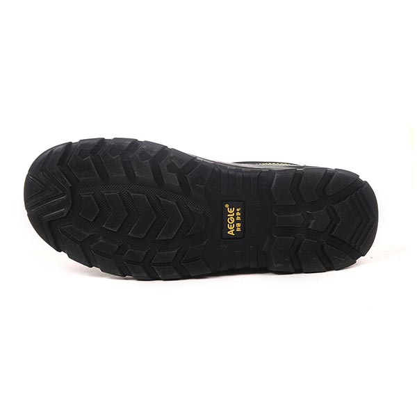 羿科60725113黑色中幫PC頭絕緣非金屬安全鞋圖片2