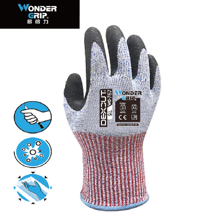 多給力WG-767耐磨防刺五級防割手套圖片2 多給力WG-767耐磨防刺五級防割手套圖片2