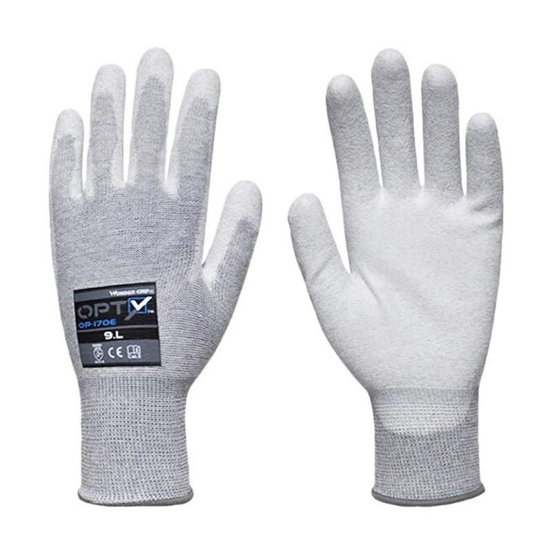 多給力OP-170e PU涂層耐磨防滑防靜電手套圖片2 多給力OP-170e PU涂層耐磨防滑防靜電手套圖片2