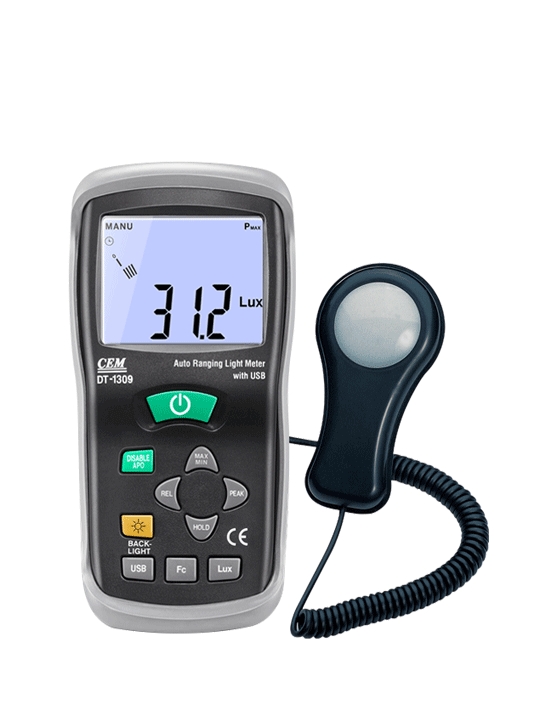 華盛昌DT-1309多功能數(shù)字式照度計圖片2 華盛昌DT-1309多功能數(shù)字式照度計圖片2