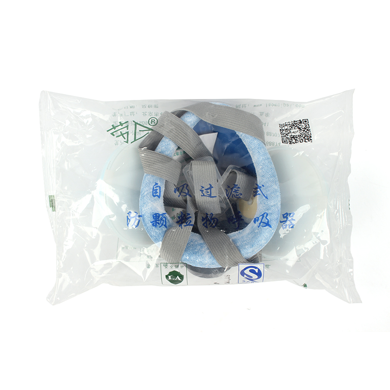 勞衛(wèi)302雙濾盒半面罩防塵面具圖片2