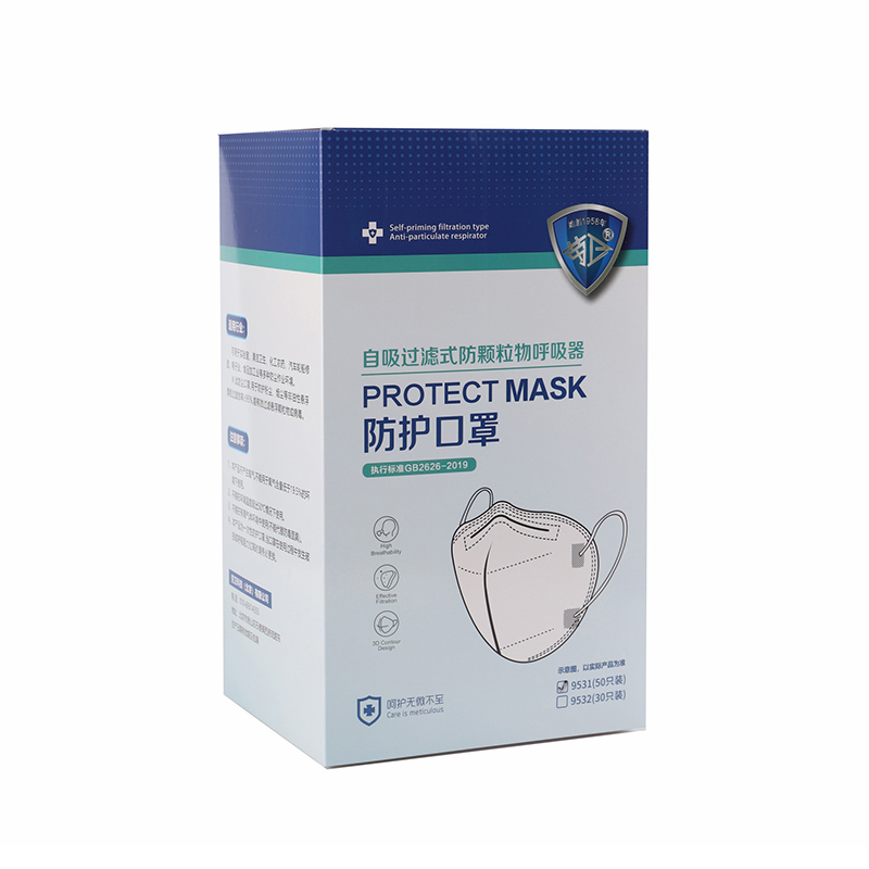 勞衛9531折疊式防塵口罩圖片4