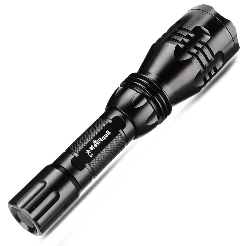 神火Y3A led充電大容量強光手電筒圖片2