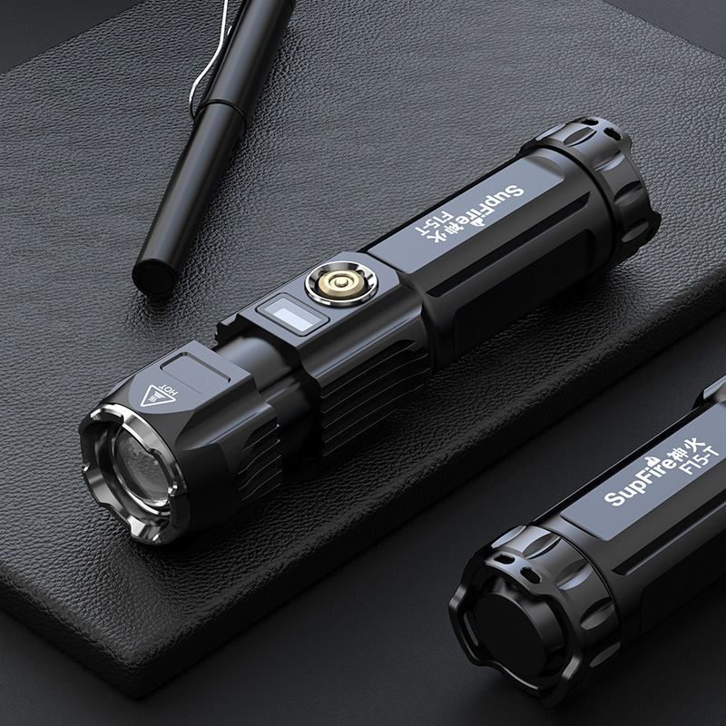 神火F15-T遠射強光鋁合金迷你變焦手電筒圖片1 神火F15-T遠射強光鋁合金迷你變焦手電筒圖片1