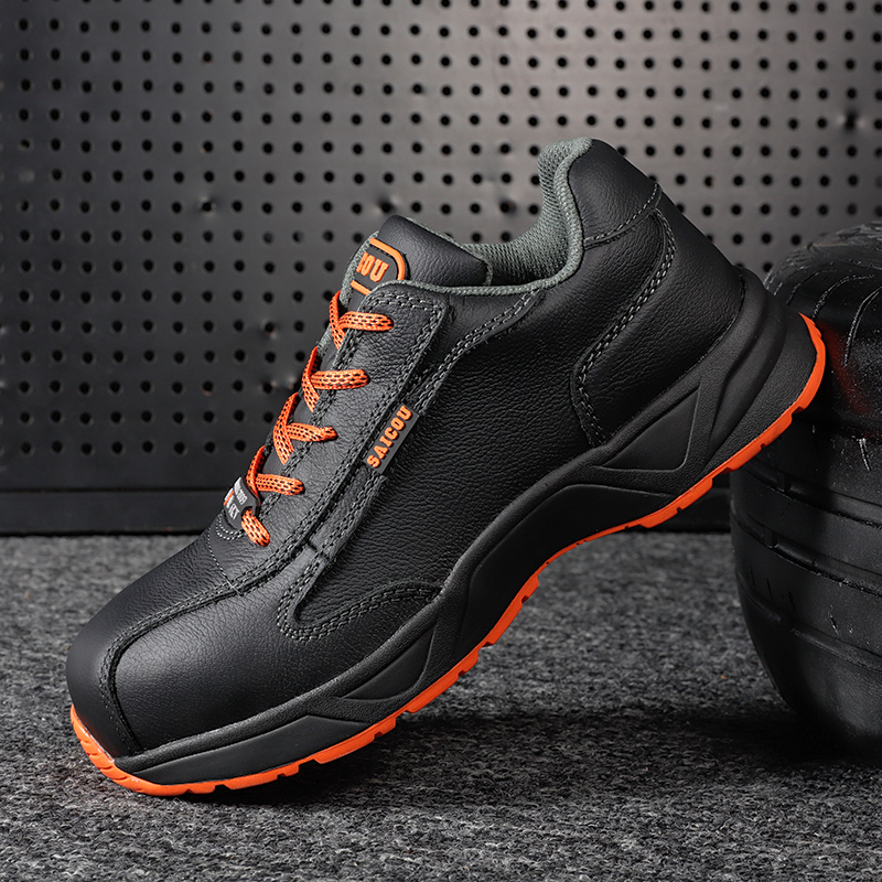賽固DS-813B防砸防刺穿透氣勞保鞋圖片1