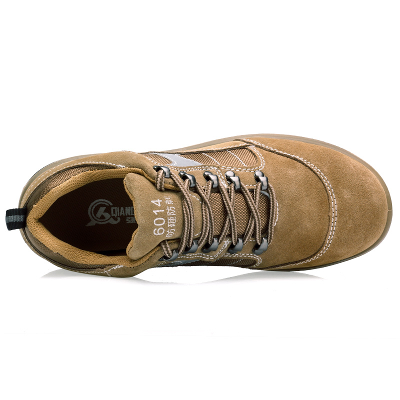 強(qiáng)人ZC6014鋼頭防砸防刺穿勞保鞋圖片1