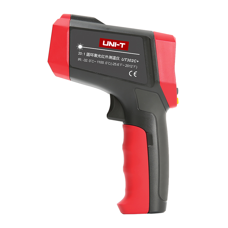 優利德UT302C+非接觸手持紅外測溫儀圖片1