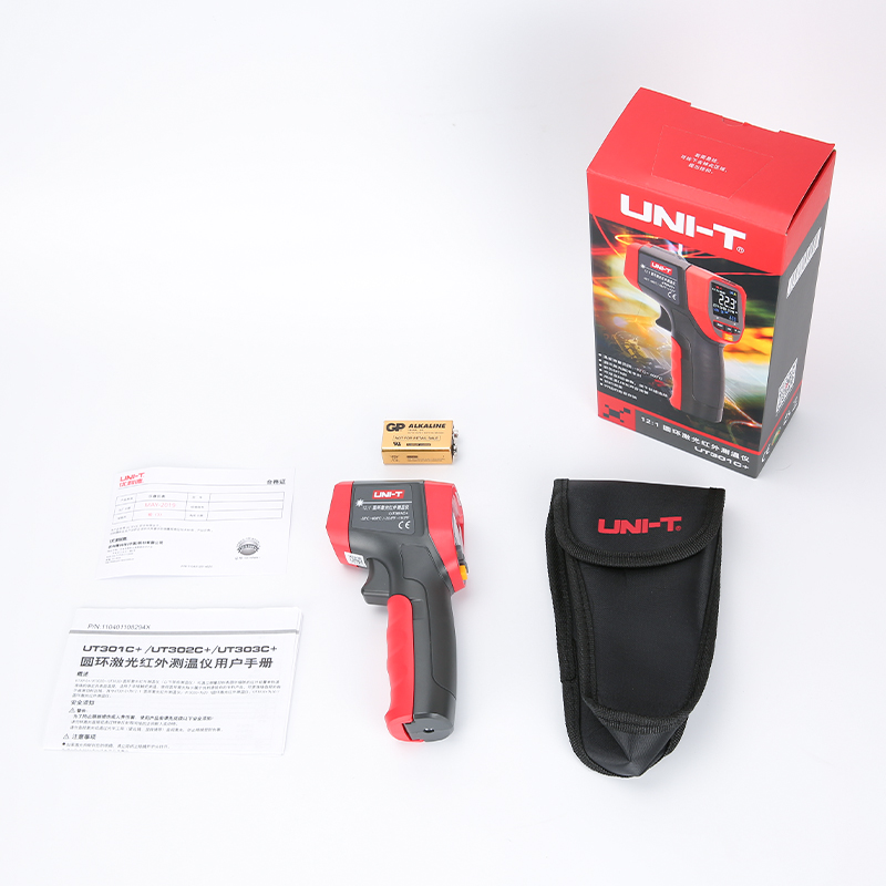 優利德UT301C+非接觸手持紅外測溫儀圖片4