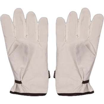 漂牌BS-02一等白帆布手套圖片2