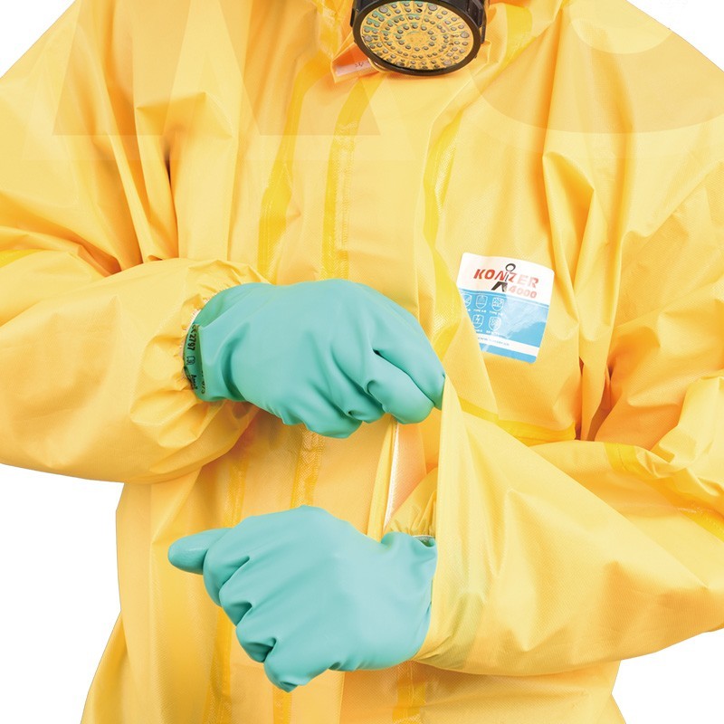 坤澤爾K4000黃色連帽防護(hù)服圖片2