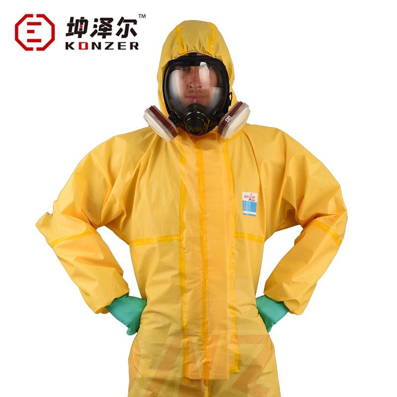 坤澤爾K4000黃色連帽防護(hù)服圖片3