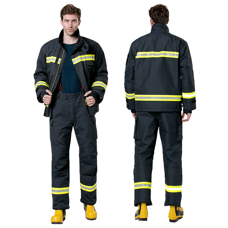 宇安消防 17式滅火防護阻燃消防戰斗服五件套圖片1 宇安消防 17式滅火防護阻燃消防戰斗服五件套圖片1