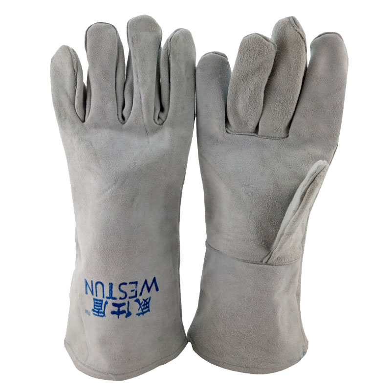 威仕盾G-2112加長(zhǎng)款電焊手套圖片1