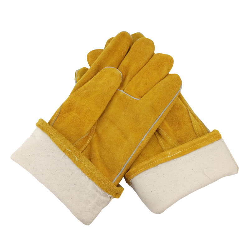 威仕盾G-0393黃色電焊手套圖片4