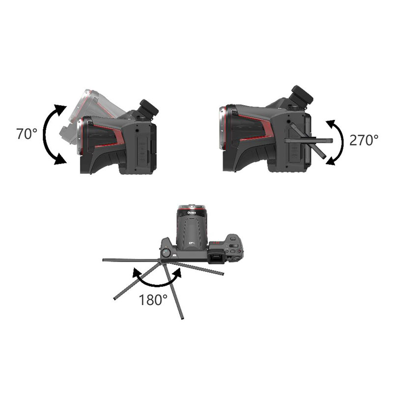 高德智感C400高性能電力檢測紅外熱成像儀圖片3