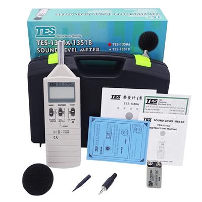 泰仕TES TES-1350A數字式噪音計聲級計圖片3