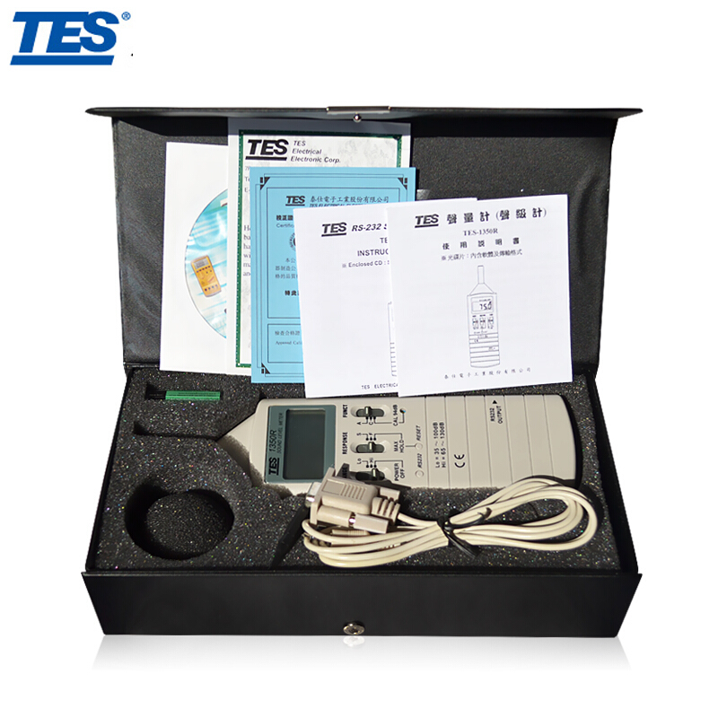 臺灣泰仕TES-1350R數(shù)字式噪音計圖片1