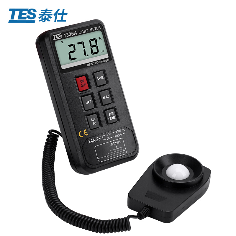 臺灣泰仕TES-1336A記憶式照度計圖片1 臺灣泰仕TES-1336A記憶式照度計圖片1
