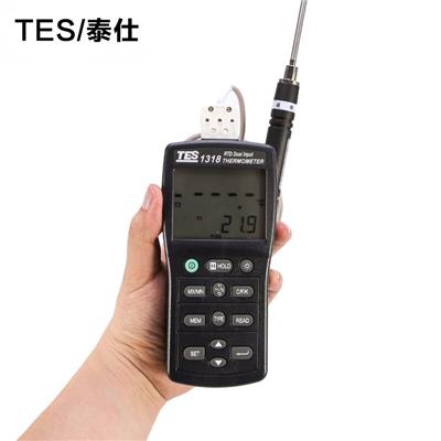 臺灣泰仕TES-1318白金電阻溫度表圖片2 臺灣泰仕TES-1318白金電阻溫度表圖片2