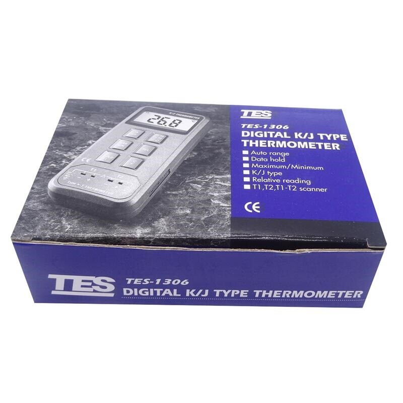 臺(tái)灣泰仕TES-1306數(shù)字式溫度表圖片4