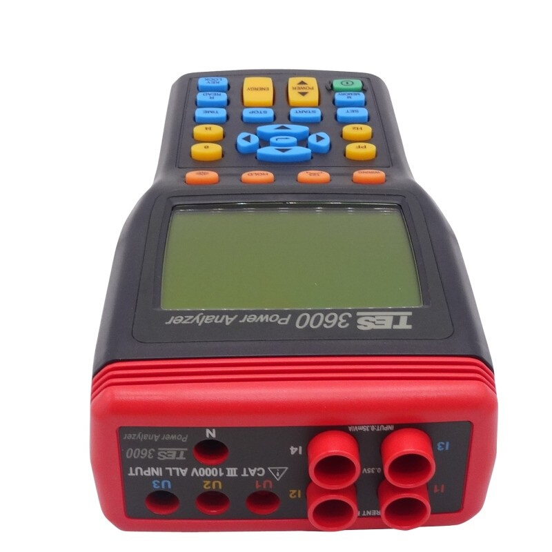 臺灣泰仕TES-3600三相電力分析儀圖片1