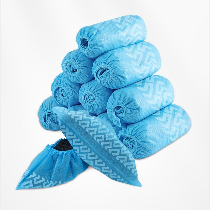 海納斯一次性印花款醫(yī)用隔離鞋套圖片1