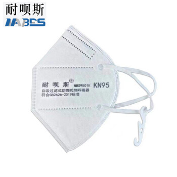 耐唄斯NBS9501K折疊耳戴防塵口罩圖片3