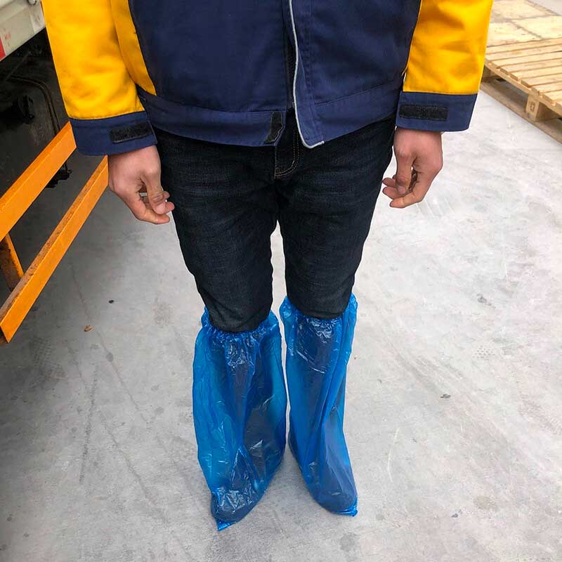 景康一次性醫(yī)用隔離高筒鞋套圖片2