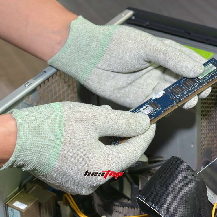 bestop倍護B904銅纖維導電防靜電手套圖片3