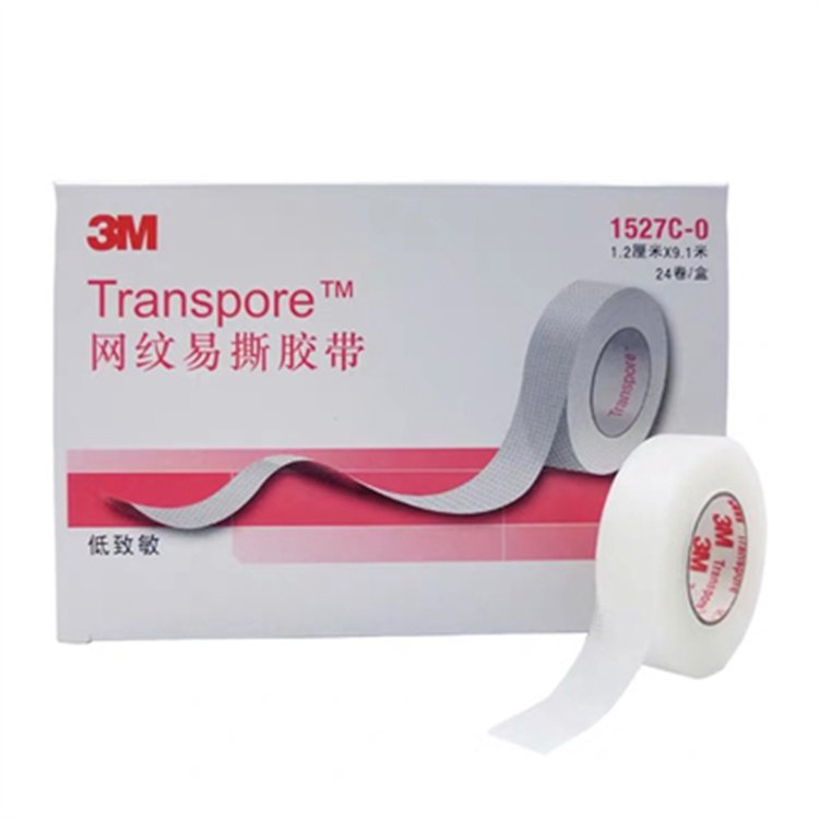 3M1527C-0網紋易撕醫用膠帶圖片3
