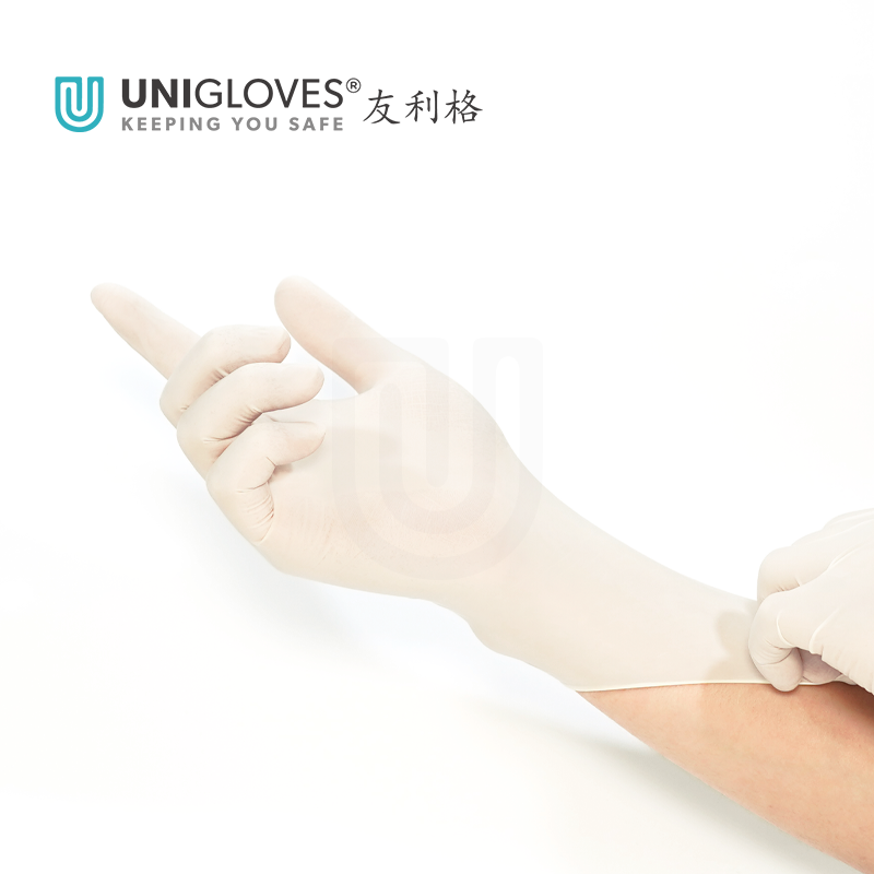友利格舒適COMFORT PLUS U0600一次性無粉乳膠檢查手套圖片2 友利格舒適COMFORT PLUS U0600一次性無粉乳膠檢查手套圖片2