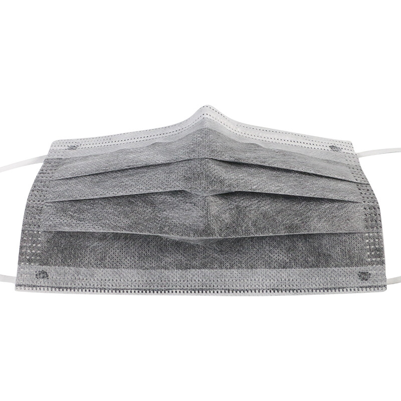 定和DH9021平面一次性活性炭口罩50只/盒圖片1