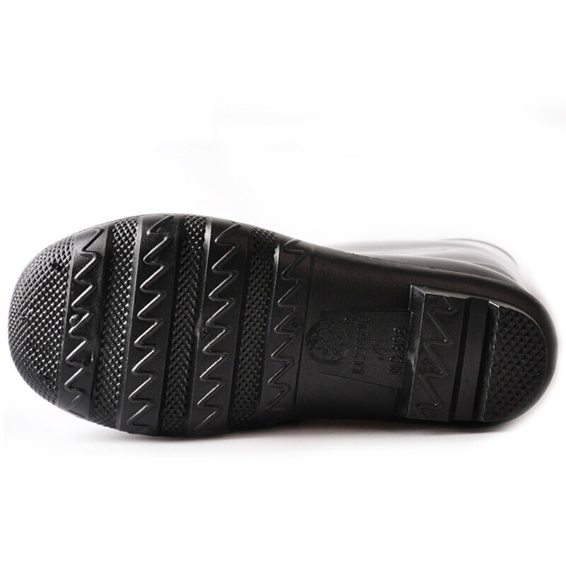 回力838黑色PVC中筒雨靴圖片4