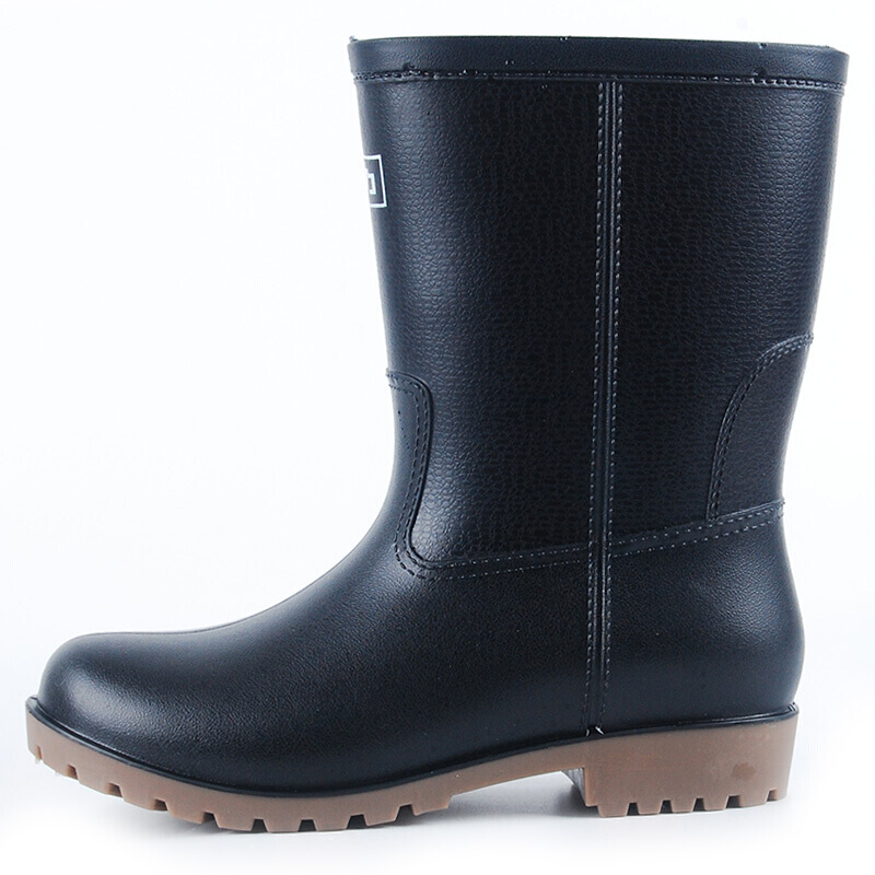 回力8128黑色耐油防滑中簡(jiǎn)雨靴圖片1 回力8128黑色耐油防滑中簡(jiǎn)雨靴圖片1