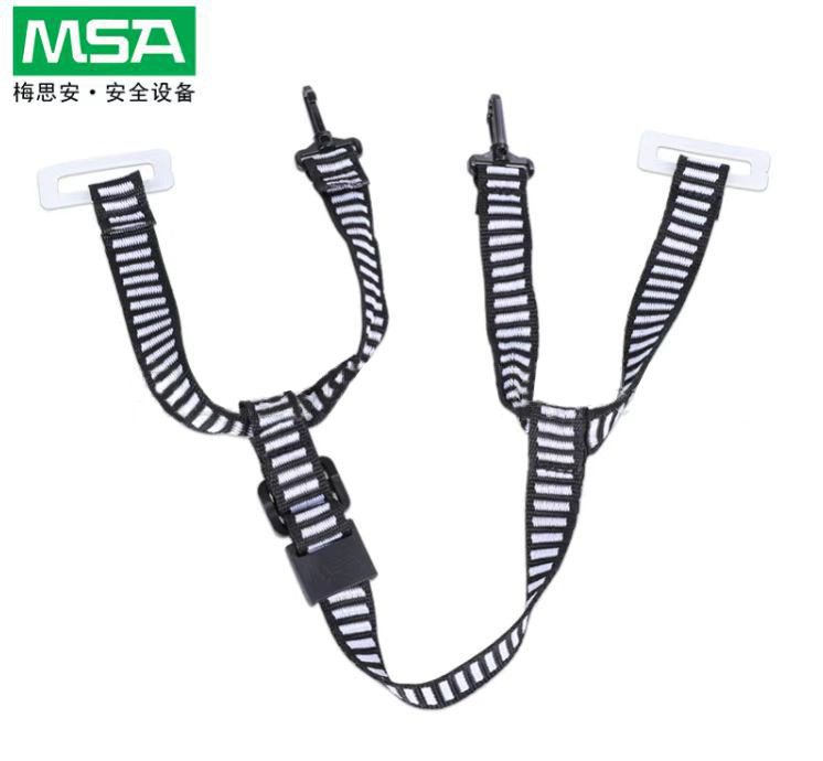 梅思安10223470四點式插扣型V-Gard豪華型安全帽下頦帶圖片1