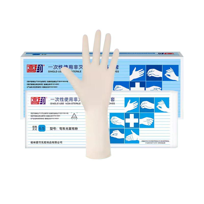 高邦光面有粉一次性使用滅菌橡膠外科手套圖片1 高邦光面有粉一次性使用滅菌橡膠外科手套圖片1