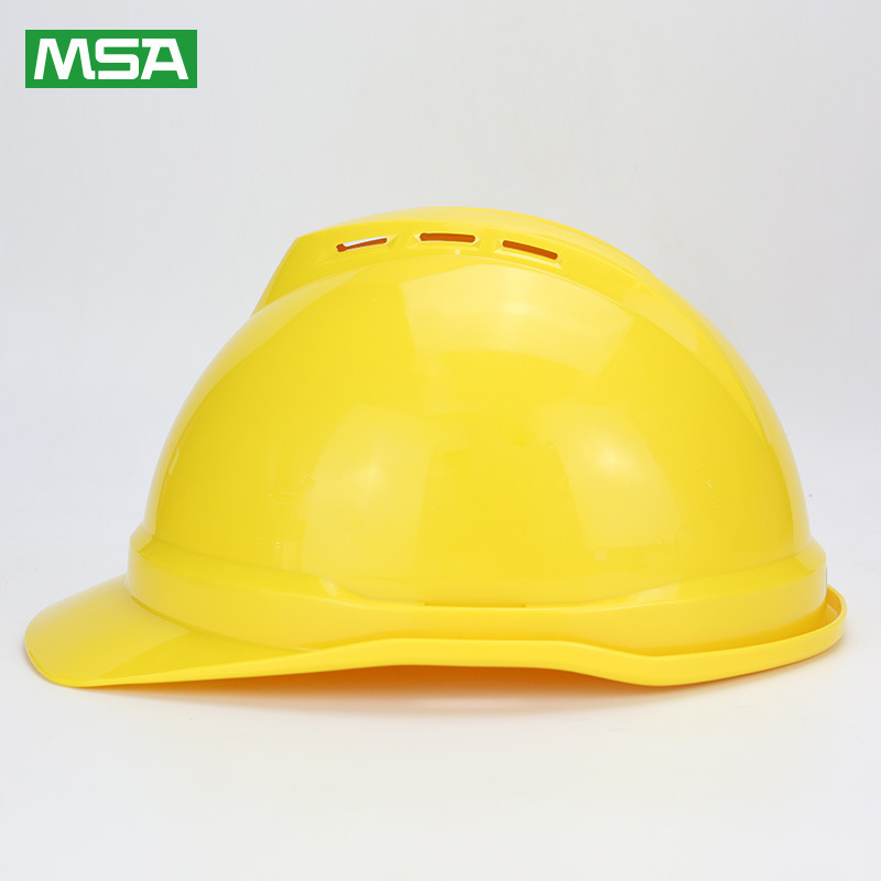 梅思安10172477黃色豪華型有孔ABS安全帽圖片3 梅思安10172477黃色豪華型有孔ABS安全帽圖片3