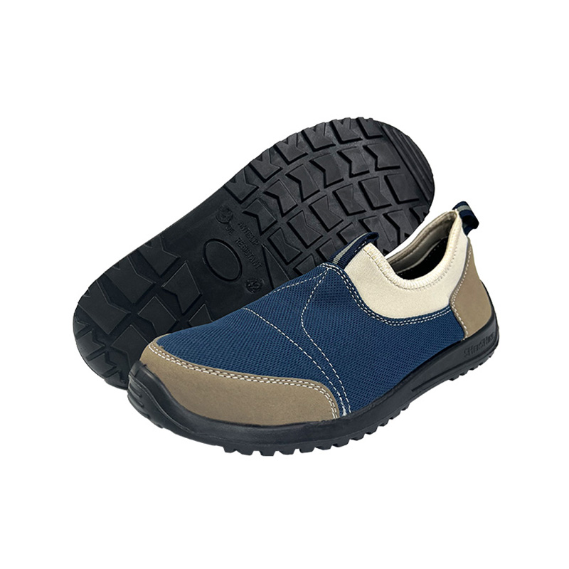 澳翔AX3906防砸防刺穿防靜電深藍色網布雙密度PU底安全鞋圖片3 澳翔AX3906防砸防刺穿防靜電深藍色網布雙密度PU底安全鞋圖片3