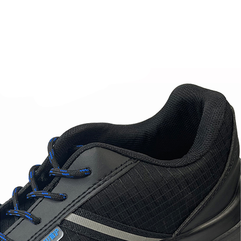 澳翔SH21023黑色防水網布防砸防刺穿防靜電PU底安全鞋圖片2 澳翔SH21023黑色防水網布防砸防刺穿防靜電PU底安全鞋圖片2