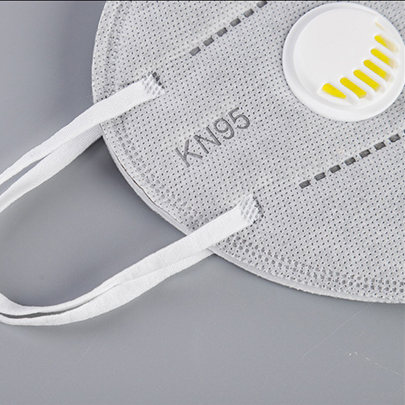 定和DH9515V耳帶式帶閥KN95防塵口罩活性炭口罩圖片1