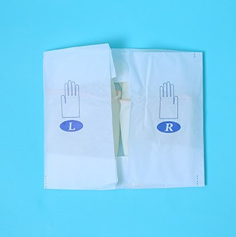 中藍LT/C68一次性使用滅菌橡膠外科手套圖片1