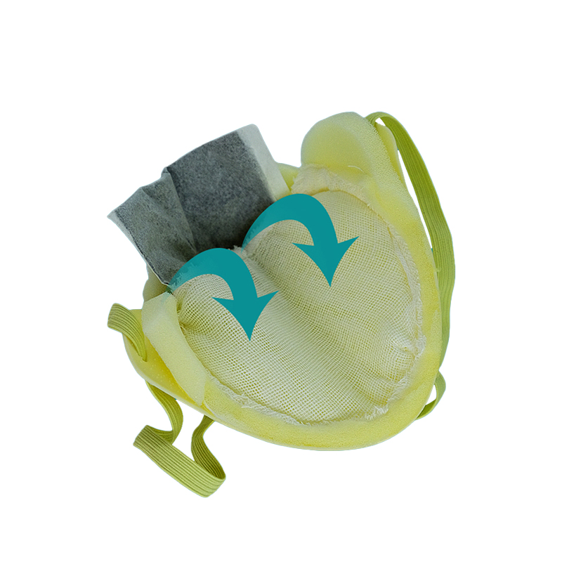 藍(lán)星C-501頭戴式KN90活性碳防塵口罩圖片3