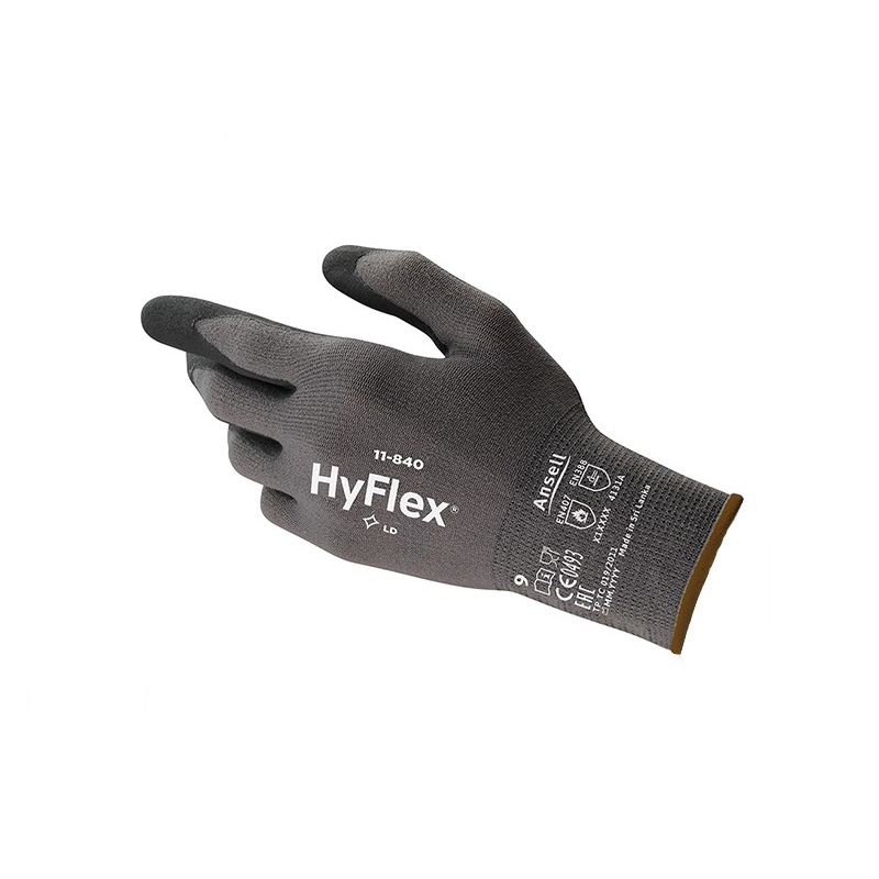安思爾11-840發泡丁腈涂層耐磨手套圖片2