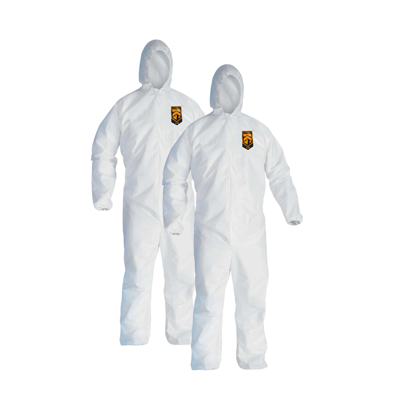 金佰利38941-04 KLEENGUARD勁衛A35白色帶帽連體防護服XXL圖片1 金佰利38941-04 KLEENGUARD勁衛A35白色帶帽連體防護服XXL圖片1