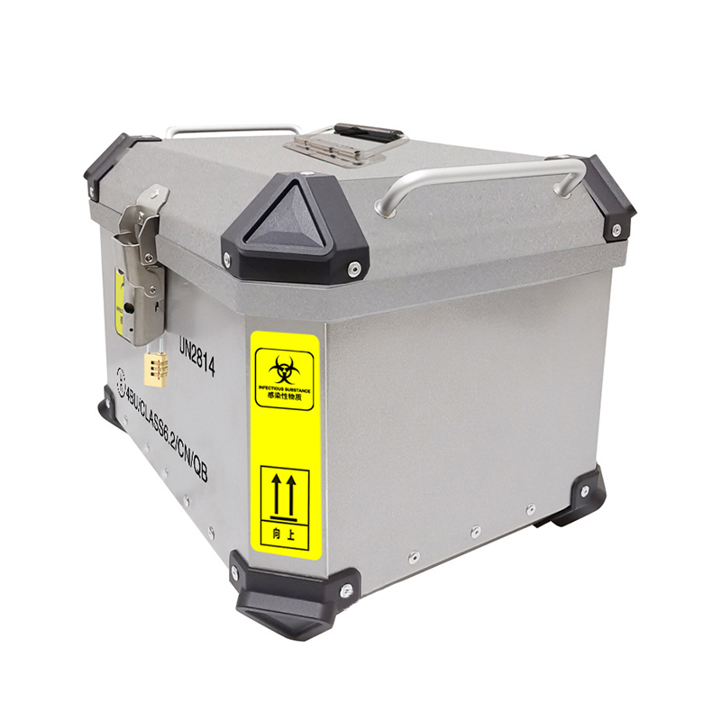 A類鋁制生物安全運輸箱UN2814鋁合金送檢運輸箱DH1105圖片2